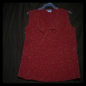 Sleeveless dress top